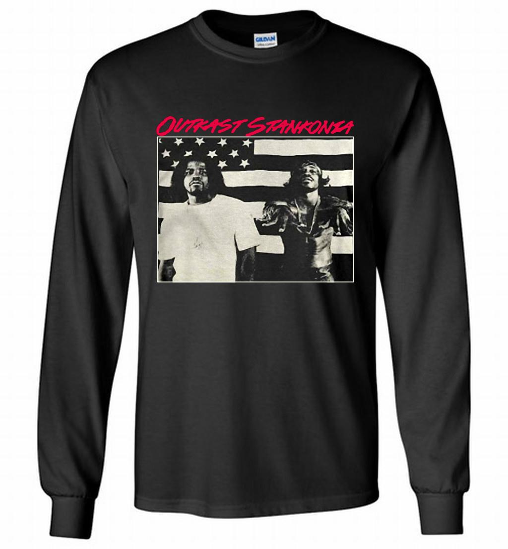 Outkast Stankonia Flag Gildan Long Shirt