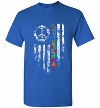 Peace flower American flag Shirt