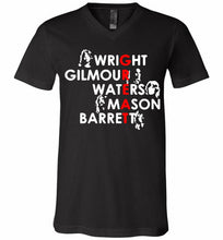 Pink Floyd Great Wright Gilmous Waters Mason V-Neck Shirt