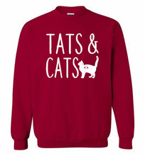 Tats And Cats Crewneck Sweatshirt