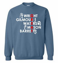 Pink Floyd Great Wright Gilmous Waters Mason Crewneck Sweatshirt