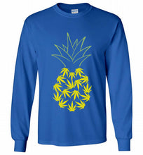 Pineapple Weed Leaf Gildan Long Shirt