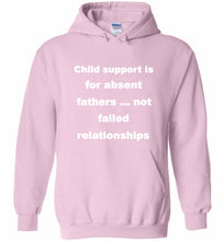 Child Support Is For Absent Fathers Not Failed Relationships Hoodie