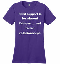 Child Support Is For Absent Fathers Not Failed Relationships Ladies Perfect