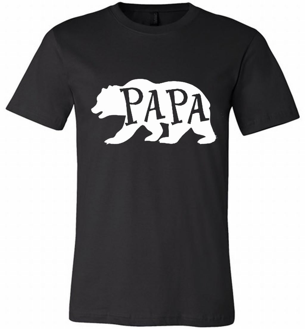 Papa Bear Canvas USA