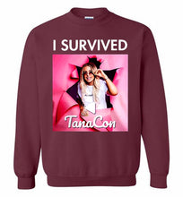 Ricky Dillions I Survived Tanacon Crewneck Sweatshirt