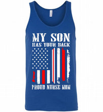 My Son Has Your Back Proud Nurse Mom Tank