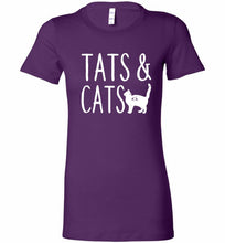 Tats And Cats Bella Ladies Tee