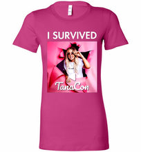Ricky Dillions I Survived Tanacon Bella Ladies Tee