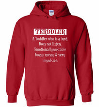 Terddler A Toddler Who Is A Turd Does Not Listen Hoodie