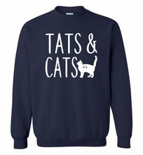 Tats And Cats Crewneck Sweatshirt