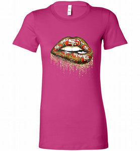 San Francisco 49ers Lip Bella Ladies Tee