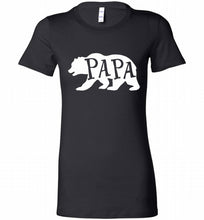 Papa Bear Bella Ladies Tee