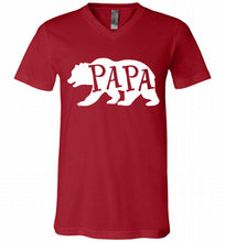Papa Bear V-Neck Shirt