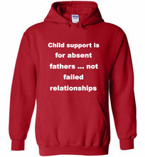 Child Support Is For Absent Fathers Not Failed Relationships Hoodie