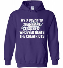 My 2 favorite teams are Philadelphia Eagles and whoever Hoodie