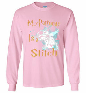 My Patronus Is A Stitch Gildan Long Shirt