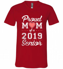 Proud mom of a 2019 senior V-Neck Shirt