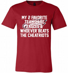 My 2 favorite teams are Philadelphia Eagles and whoever Canvas USA