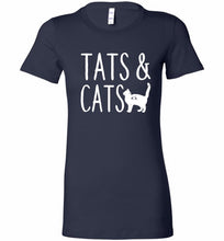 Tats And Cats Bella Ladies Tee