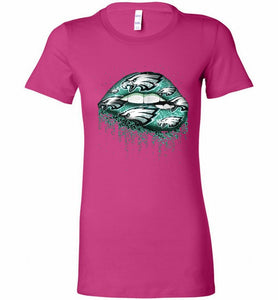 Lip Philadelphia Eagles Bella Ladies Tee