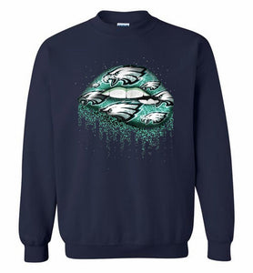 Lip Philadelphia Eagles Crewneck Sweatshirt