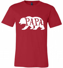 Papa Bear Canvas USA
