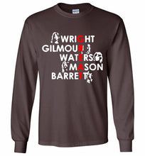 Pink Floyd Great Wright Gilmous Waters Mason Gildan Long Shirt